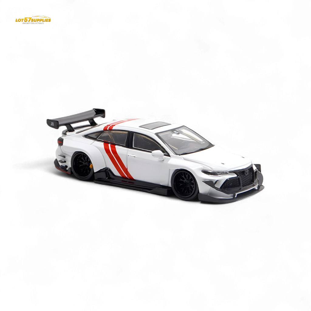 LMF Toyota Avalon Modified Concept - White Livery 1:64 - Collectors World Toys