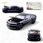 FineWorks64 Chevrolet Camaro Bumblebee - Black Warrior 1:64
