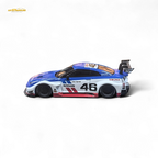 MC LB GTR R35 GT - BRE White Blue Top Livery 1:64