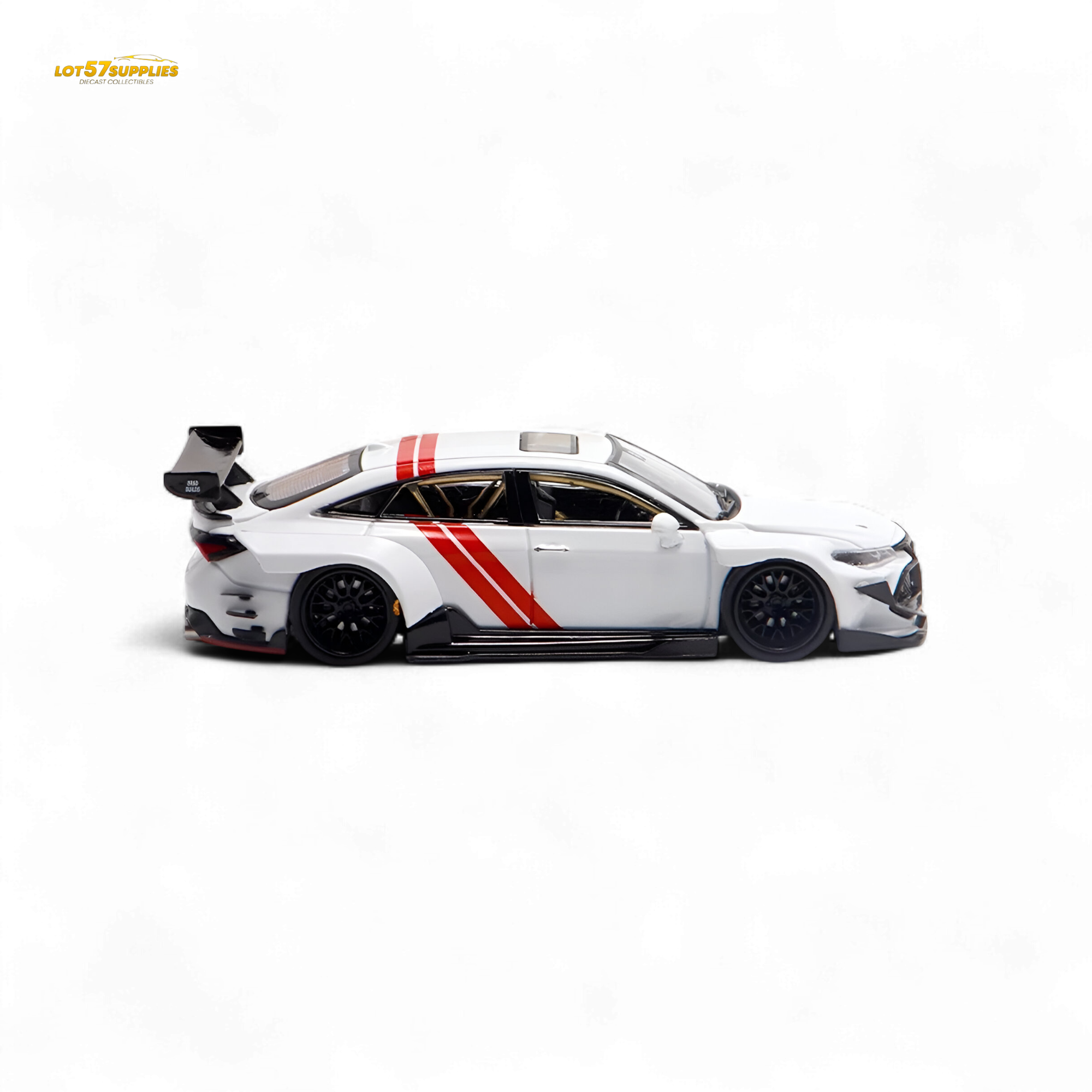 LMF Toyota Avalon Modified Concept - White Livery 1:64 - Collectors World Toys