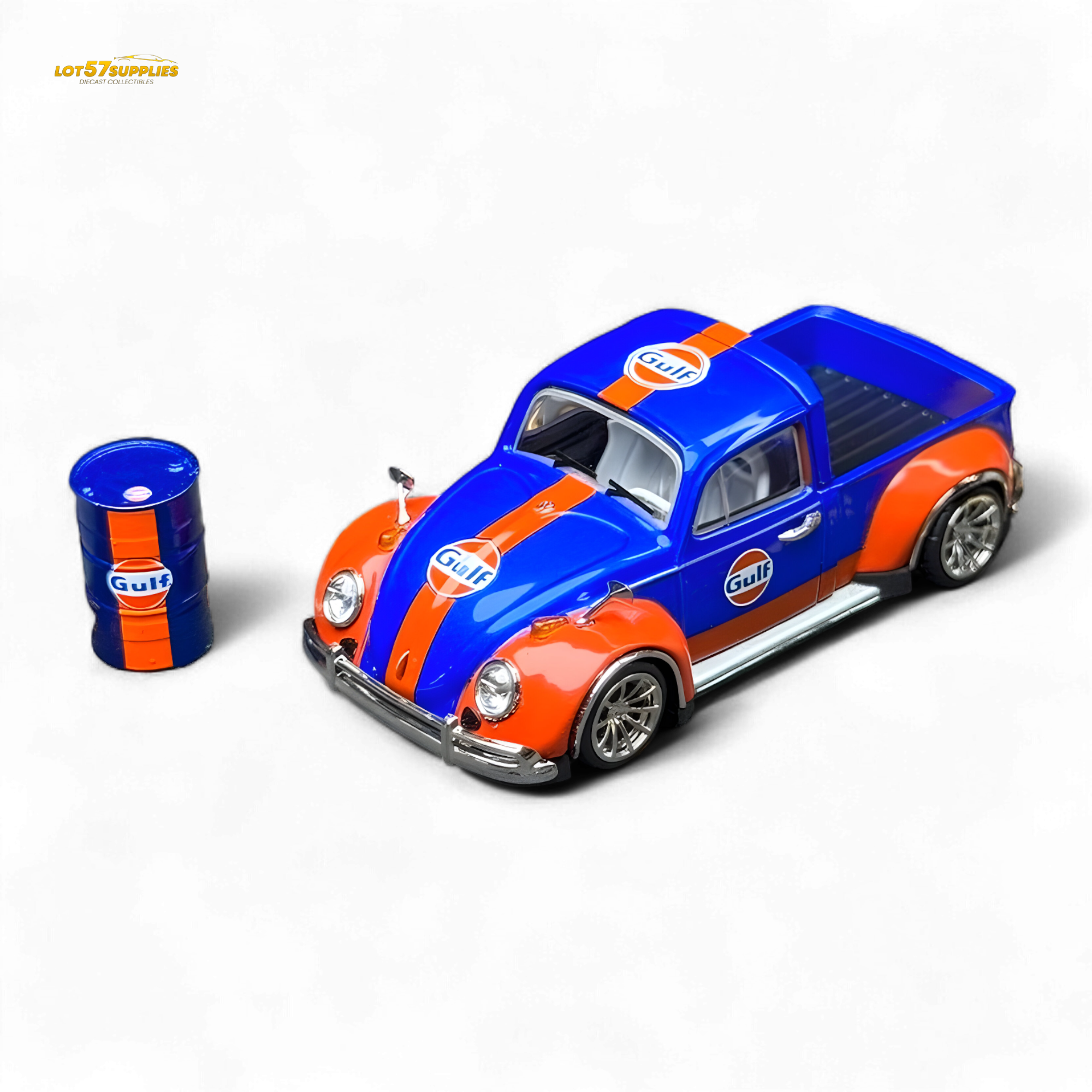 Liberty 64 Beetle Pickup - G U L F Livery 1:64 - Collectors World Toys