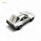 Hone Model 64 288GTO Wide-Body - Latte Art White 1:64 - Collectors World Toys