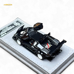 TPC Lamborghini Countach LBWK Black White Wheels Malaysia Exclusive Openable - 1:64