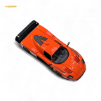 YM Model Maseti MC12 Stradale Corsa 2-Tone Orange - Carbon FIber - Resin 1:64 - Collectors World Toys