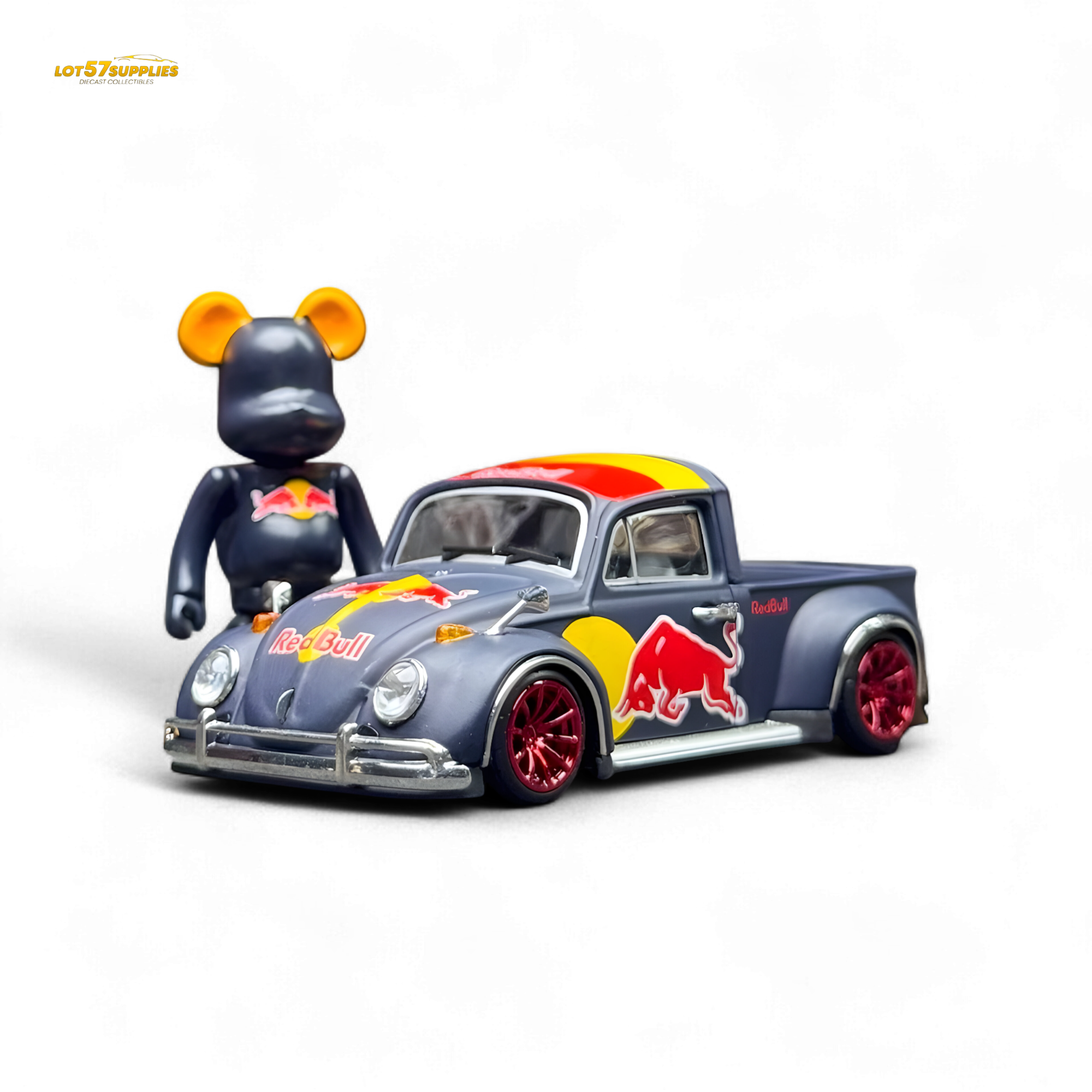 Liberty 64 Beetle Pickup - R e d B u l l 1:64 - Collectors World Toys
