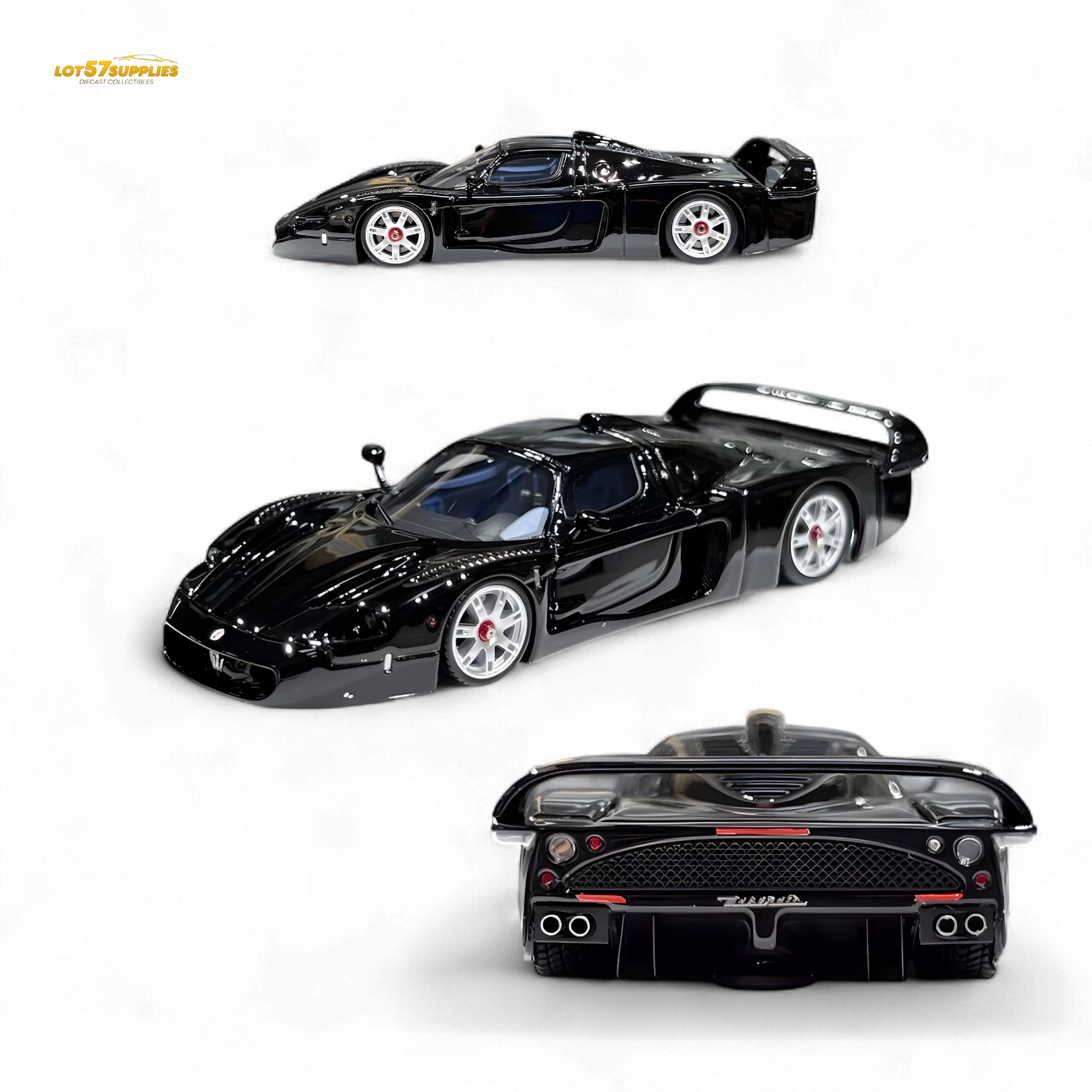 YM Model Maseti MC12 Stradale Corsa Black - Resin 1:64