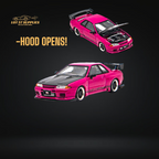 Focal Horizon Skyline GT-R R32 Top Secret Pink 1:64 - Collectors World Toys