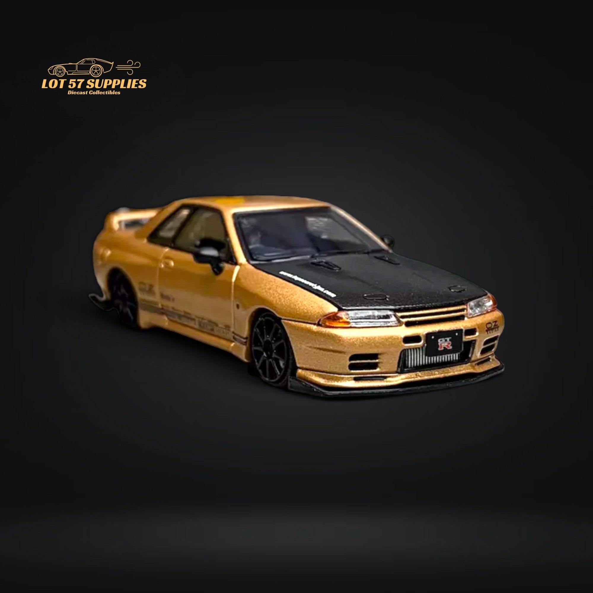 Focal Horizon Skyline GT-R R32 Top Secret Gold 1:64 - Collectors World Toys