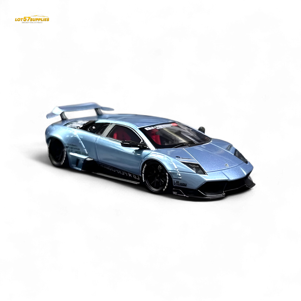 Error404 Lamborghini Murcielago LBWK - Ice Blue Low Tail 1:64