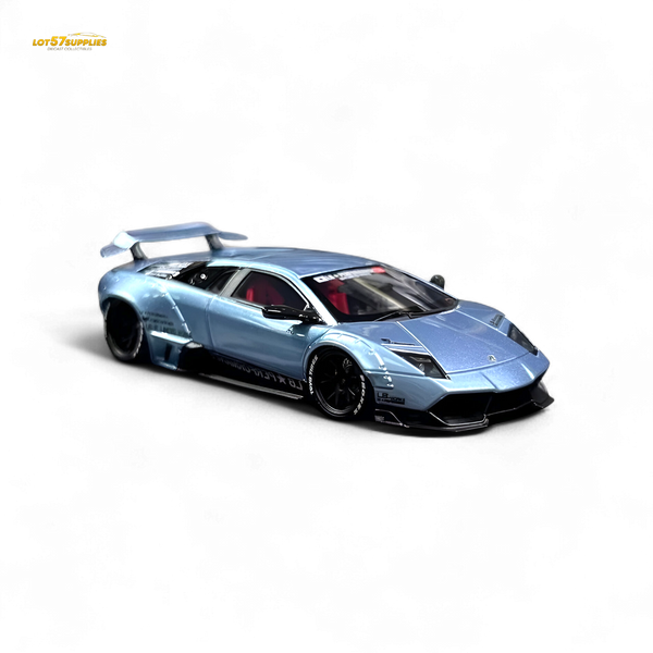 Error404 Lamborghini Murcielago LBWK - Ice Blue Low Tail 1:64