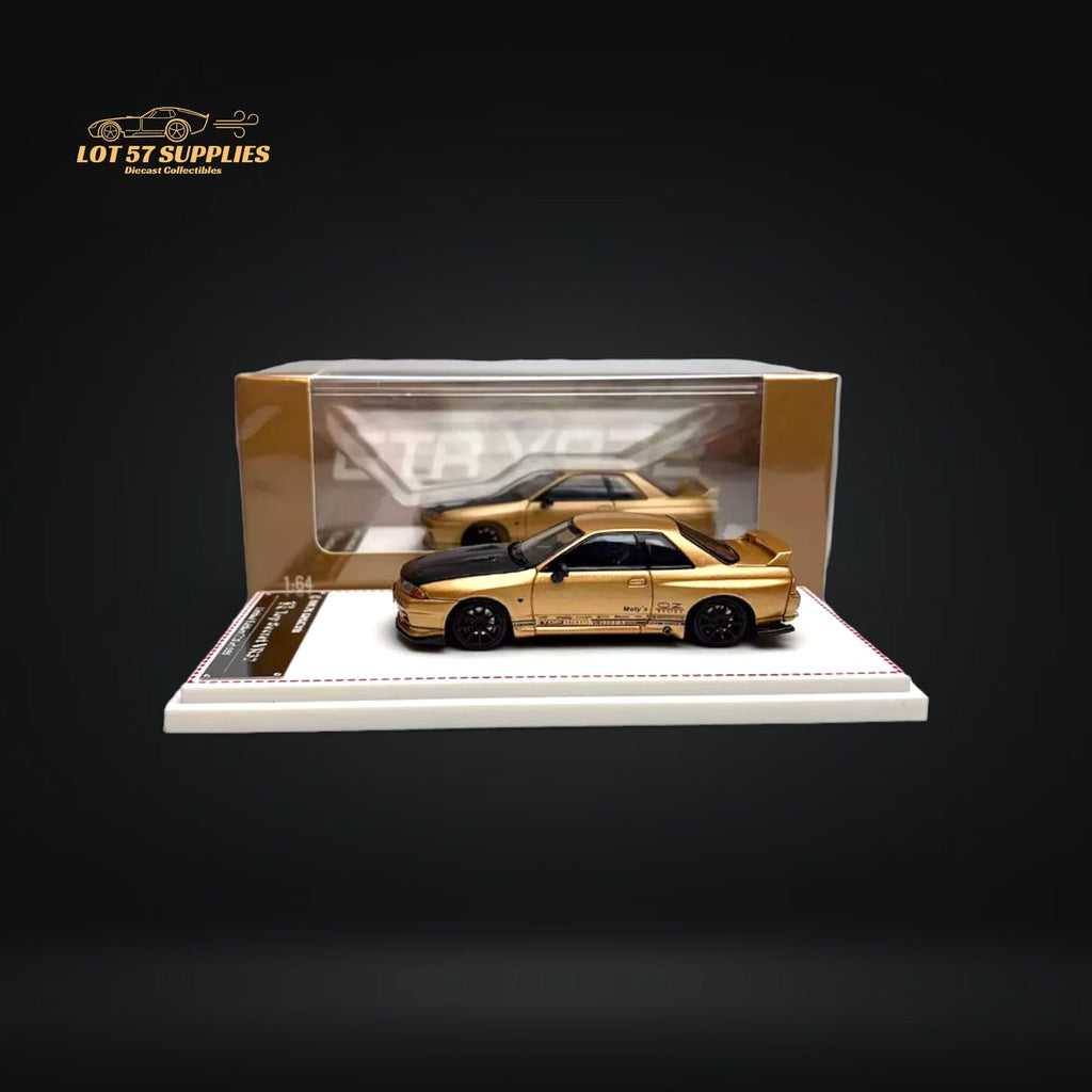 Focal Horizon Skyline GT-R R32 Top Secret Gold 1:64 - Collectors World Toys