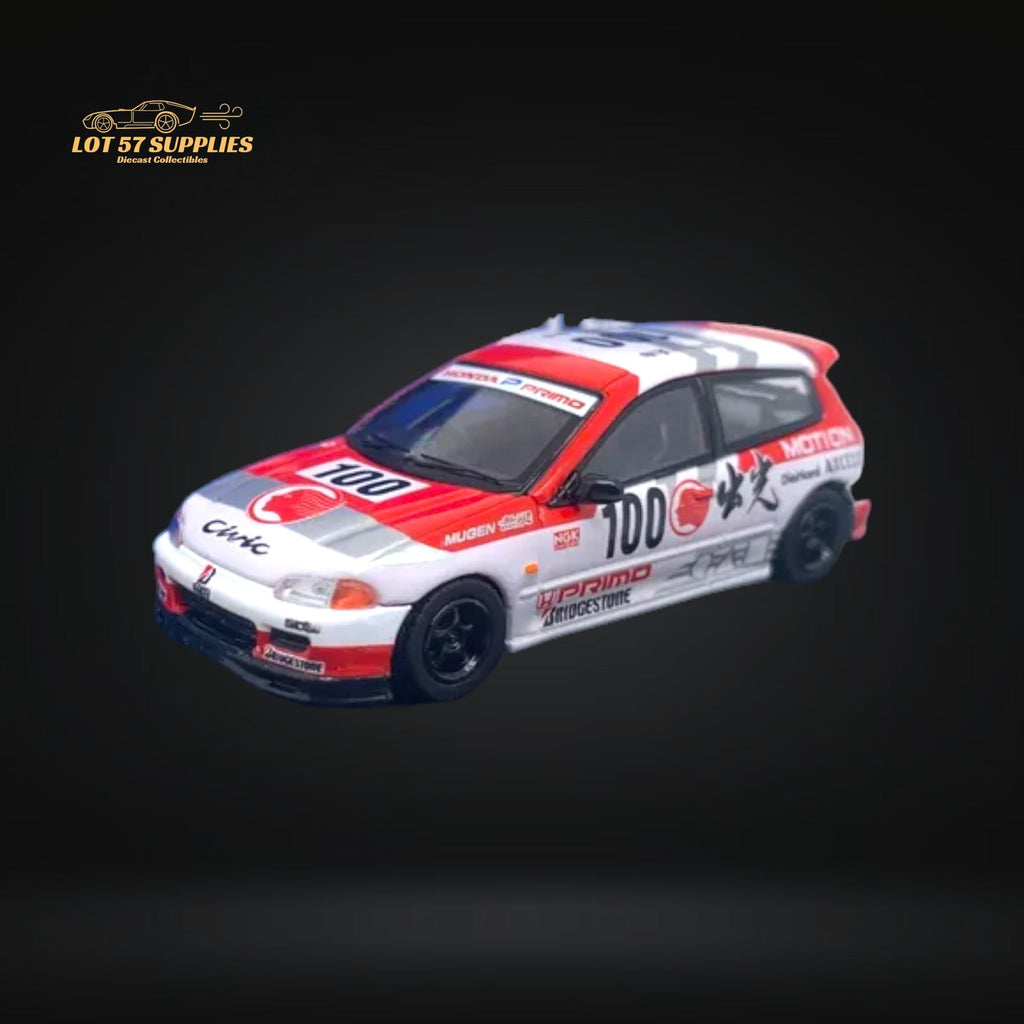 Street Weapon Honda Civic EG6 Idemitsu Street Edition 1:64 - Collectors World Toys