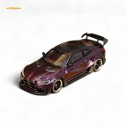 Street Weapon BMW M4 G82 Widebody - Dark Purple Special Edition 1:64