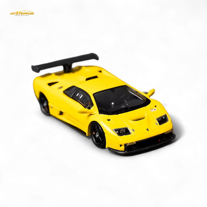 DCM Lamborghini Diablo GT-R Yellow Diecast Model 1:64 Limited to 500 Pcs