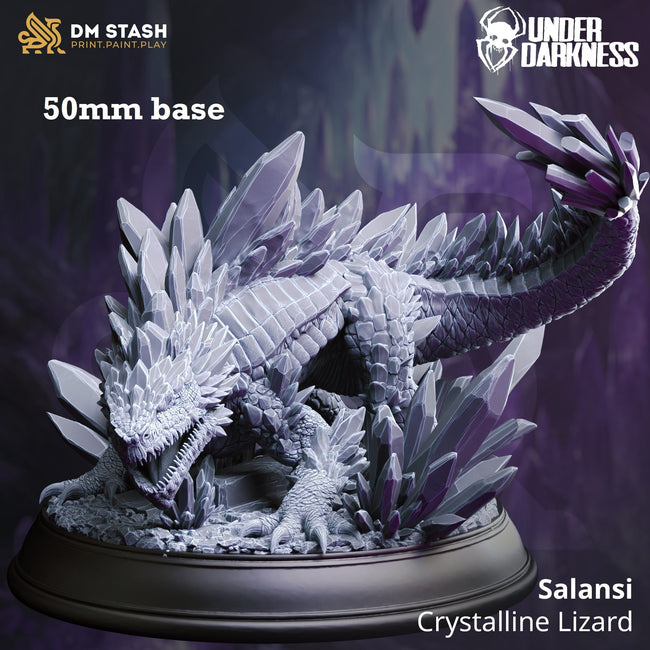 Salansi, Crystalline Lizard Hover Image