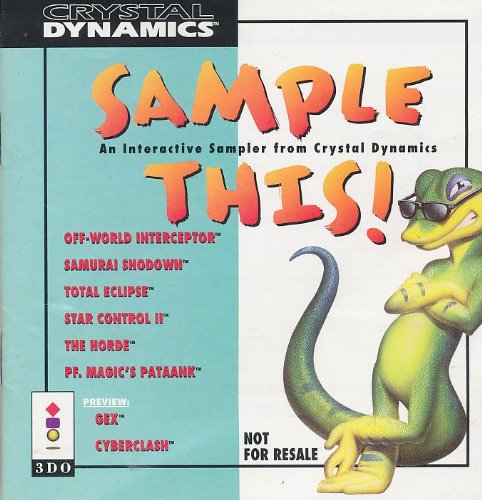 Crystal Dynamics Sample This! (3DO)