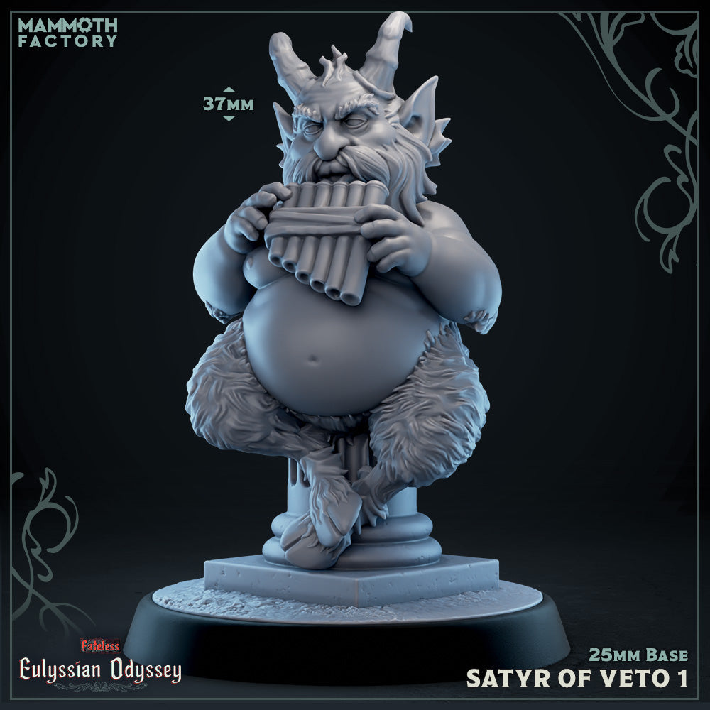 Satyr of Veto: Sculpt 1 (Male Satyr Bard) Main image