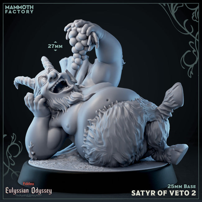 Satyr of Veto: Sculpt 2 (Male Satyr Bard) Hover Image