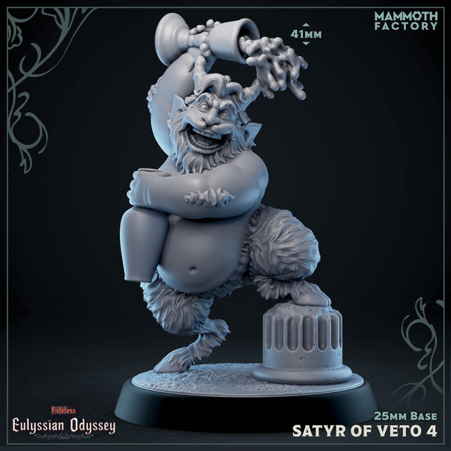 Satyr of Veto: Sculpt 4 (Male Satyr Bard) Hover Image
