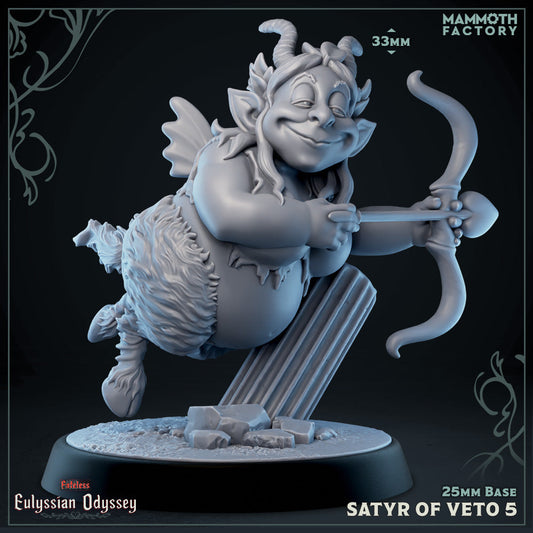 Satyr of Veto: Sculpt 5 (Male Satyr Cherub)