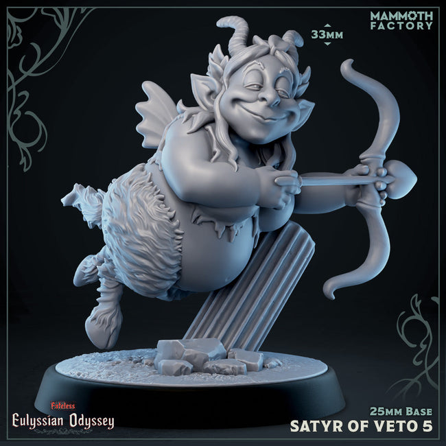 Satyr of Veto: Sculpt 5 (Male Satyr Cherub) Hover Image