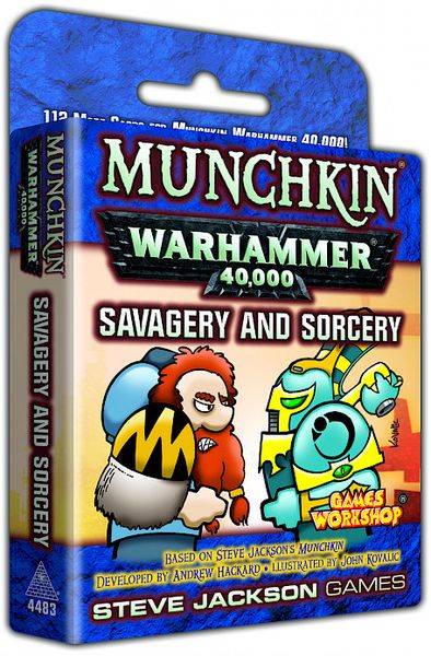 Munchkin Warhammer 40,000 - Savagery and Sorcery Main image