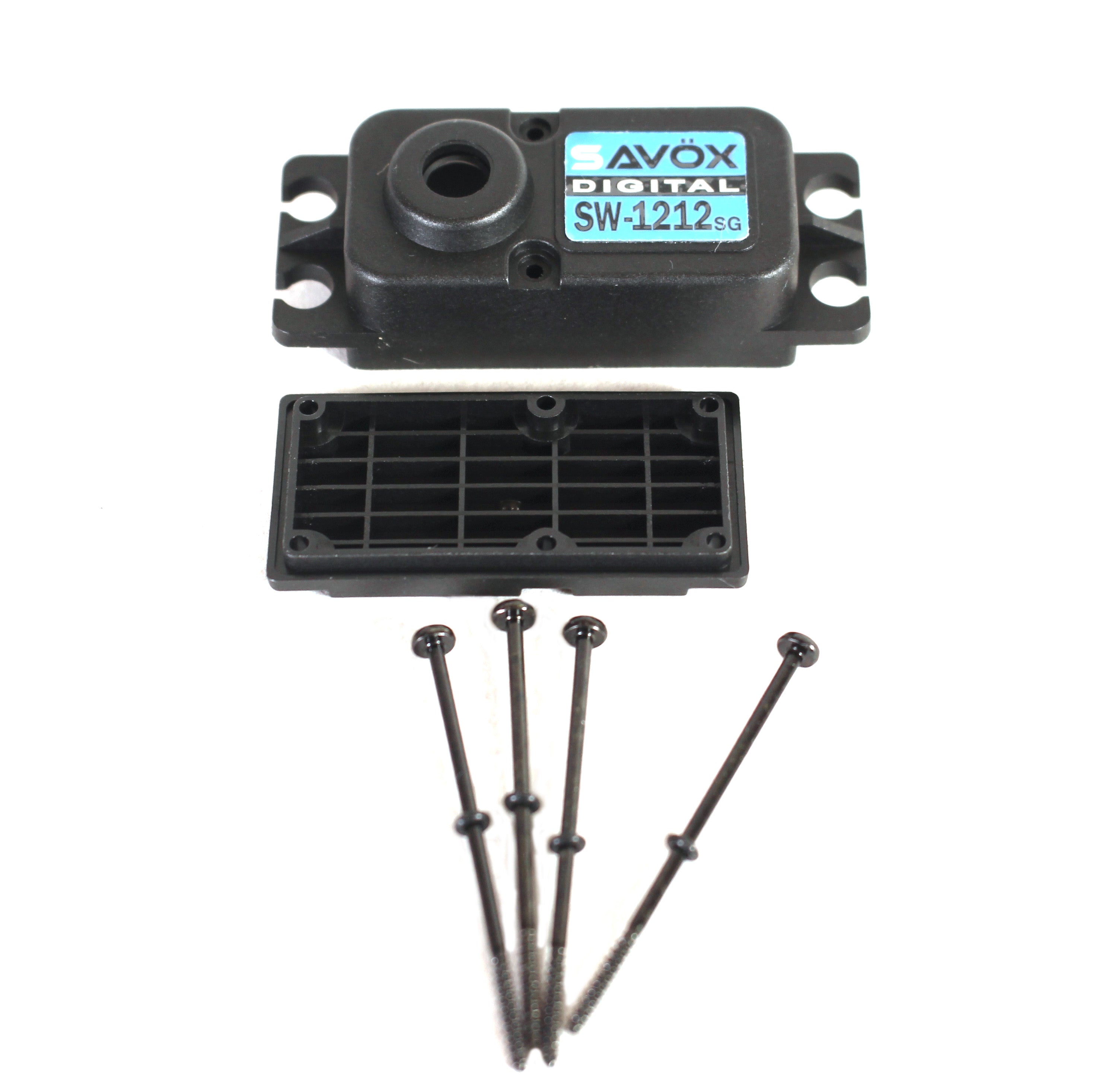 Top & Bottom Servo Case w/ 4 Screws, for SW1212SG & SW1212S