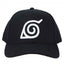 Naruto Hidden Leaf Village Pre-Curved Bill Snapback Hat - Collectors World Toys