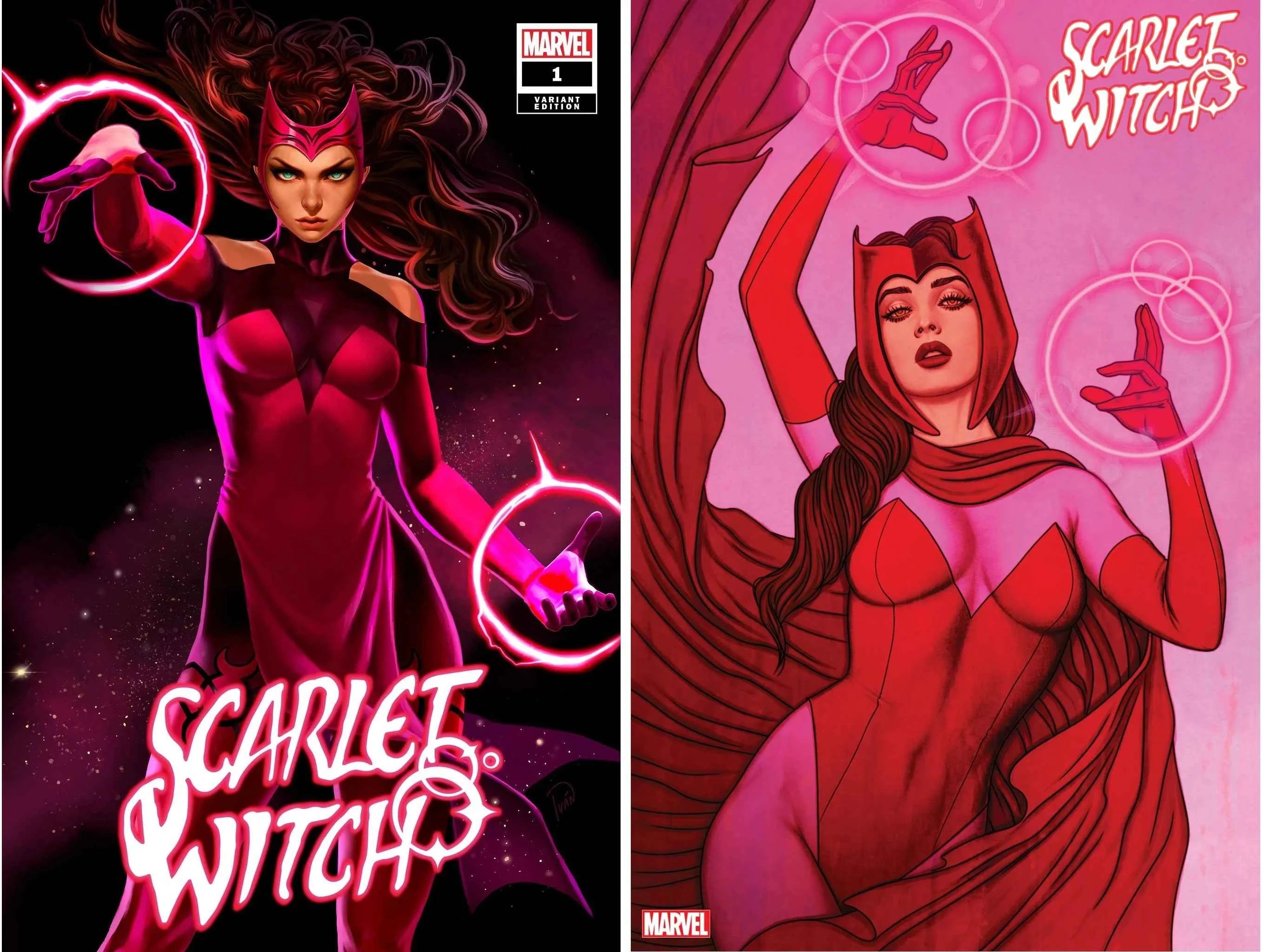 SCARLET WITCH #1 (IVAN TALAVERA EXCLUSIVE & JENNY FRISON VARIANT SET)(2024) Main image
