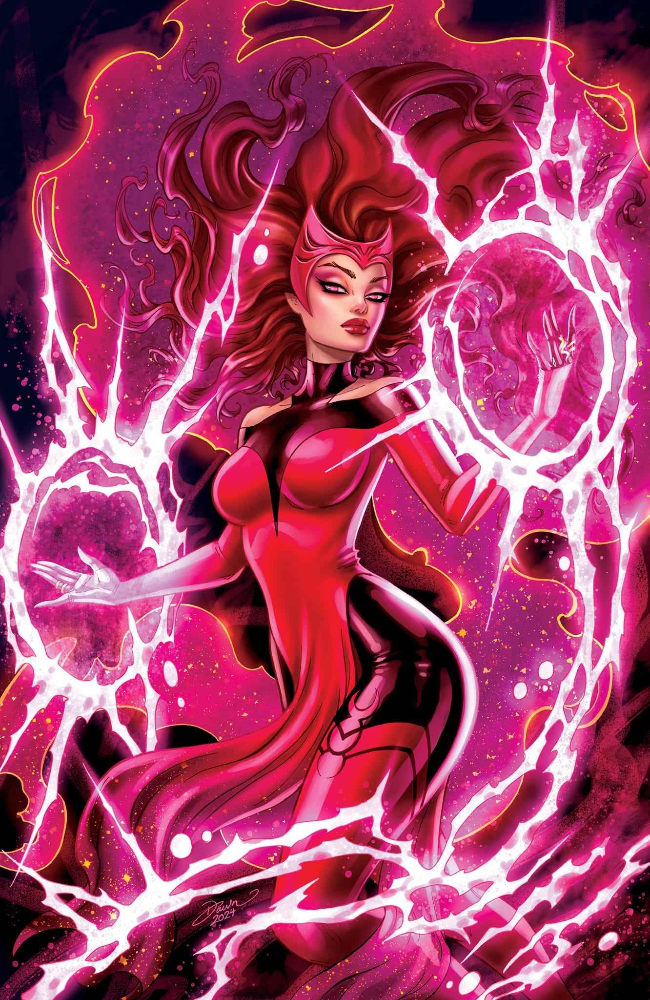 SCARLET WITCH #1 (DAWN MCTEIGUE EXCLUSIVE VIRGIN VARIANT)(2024) COMIC BOOK Main image