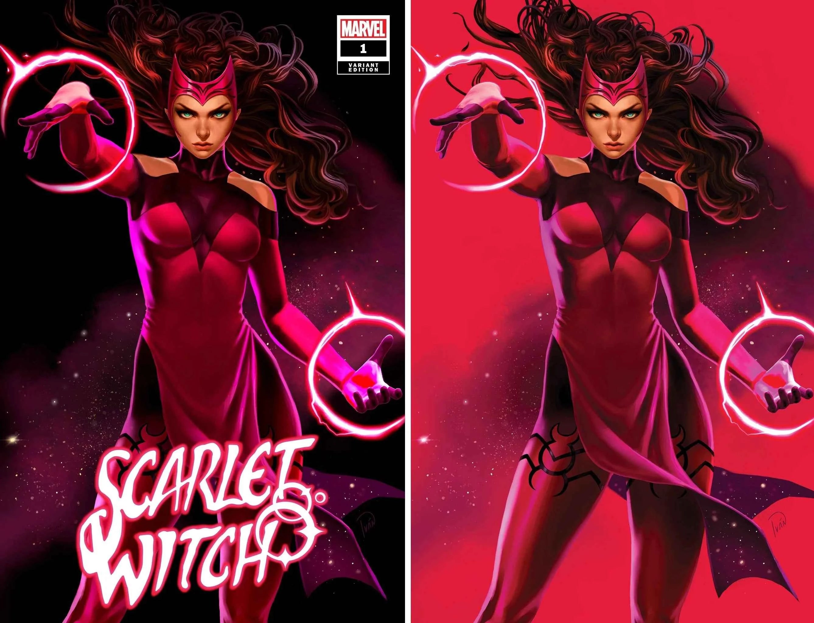 SCARLET WITCH #1 (IVAN TALAVERA EXCLUSIVE TRADE/VIRGIN VARIANT SET)(2024) Main image