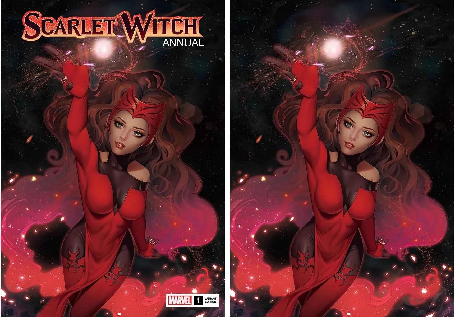 SCARLET WITCH ANNUAL #1 (R1C0 EXCLUSIVE TRADE/VIRGIN VARIANT SET) ~ Marvel Main image
