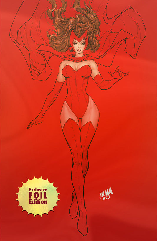 [FOIL] Scarlet Witch #4 Unknown Comics David Nakayama Exclusive Foil Virgin Color Bleed Var (04/05/2023)