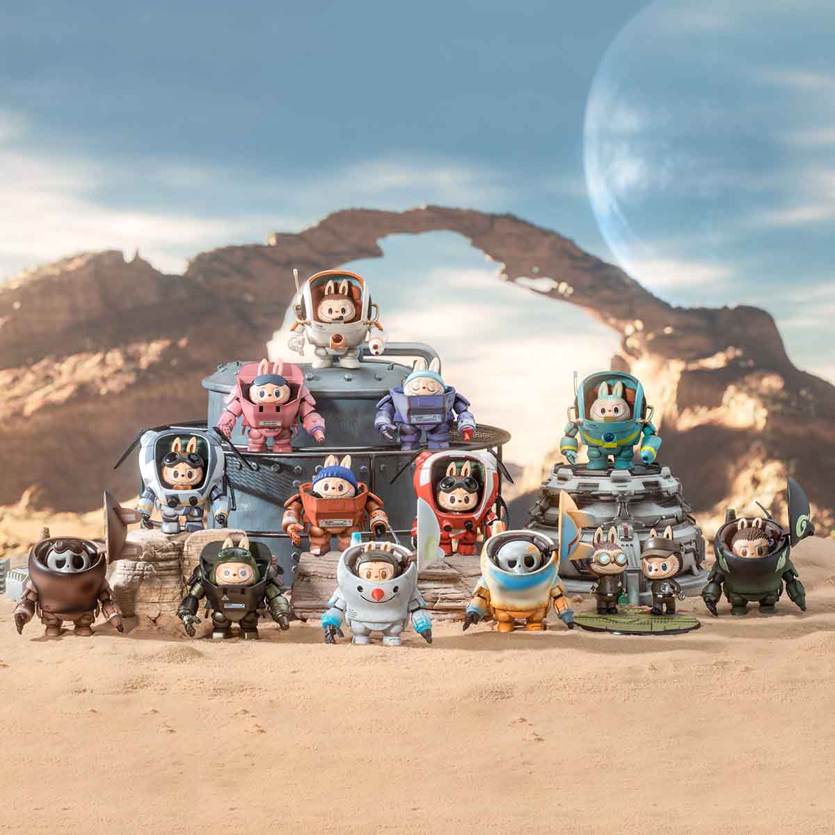 POPMart Labubu THE MONSTERS × Kow Yokoyama Ma.k. Series Blind Box (1 Blind Box) Main image