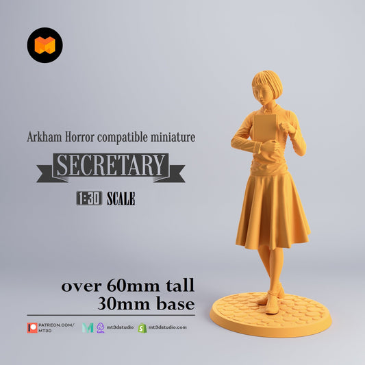 Arkham Compatible Investigator: The Secretary (Minh Thi Phan)