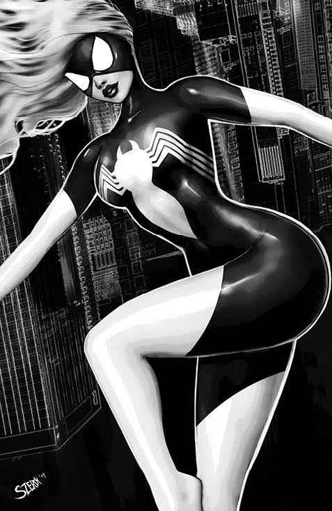 MARVEL SUPER HEROES SECRET WARS #7 FACSIMILE EDITION (NATHAN SZERDY EXCLUSIVE B&W VIRGIN VARIANT)(2024) COMIC BOOK Main image