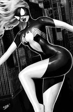 MARVEL SUPER HEROES SECRET WARS #7 FACSIMILE EDITION (NATHAN SZERDY EXCLUSIVE B&W TRADE/VIRGIN VARIANT SET)