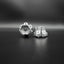 12mm Hex "DOT" Machined Aluminum Hubs (2) "4 DOT 10mm"