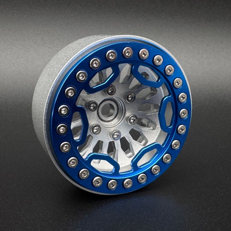 1.9 "SHIELD" Beadlock Ring (Blue) (2)