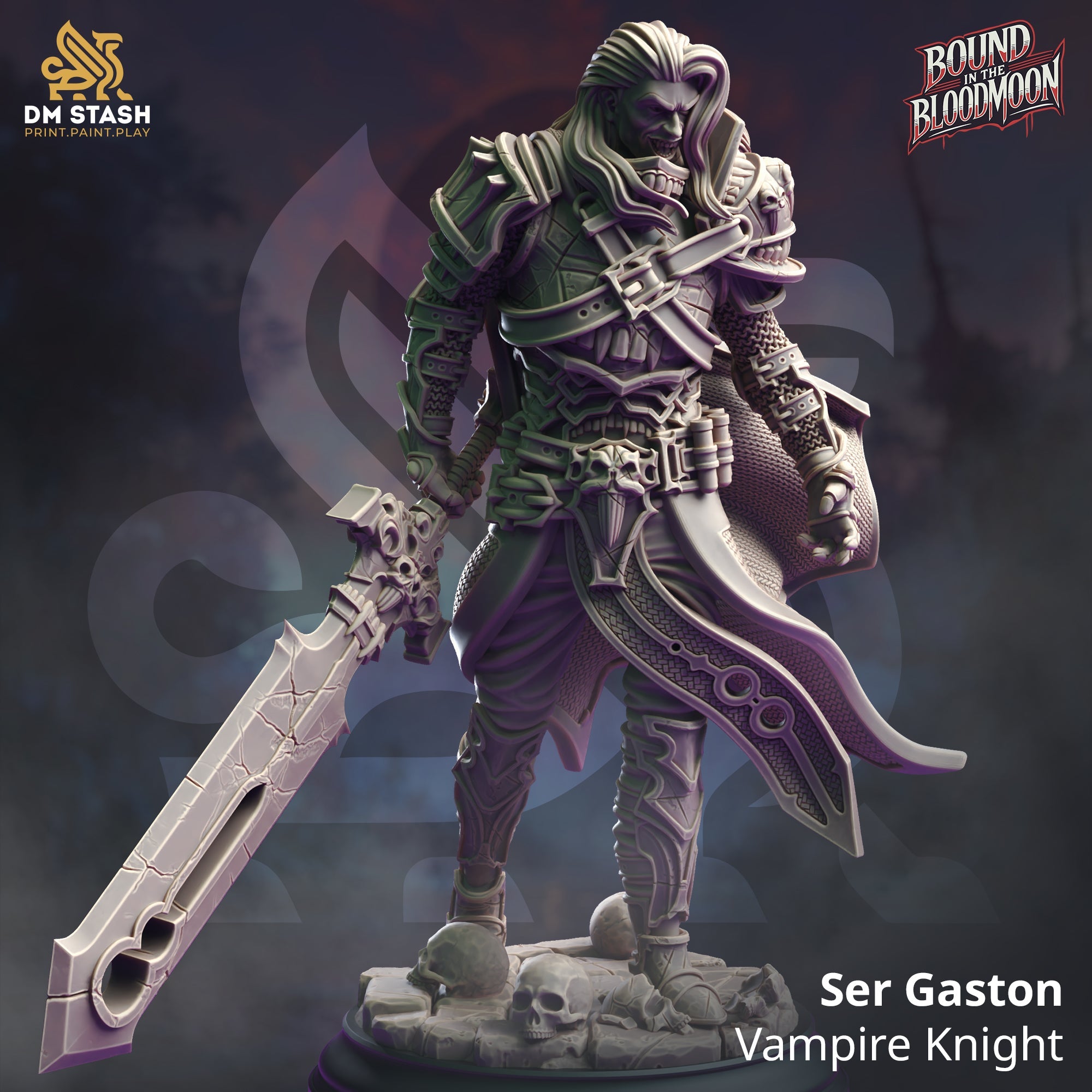 Ser Gaston (Male Vampire Knight) Main image