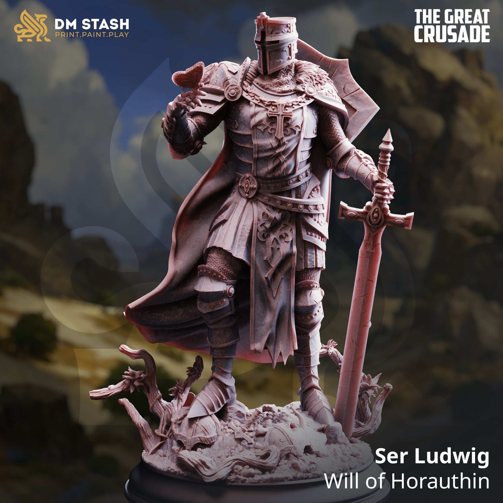 Ser Ludwig, Will of Horauthin (Male Human Knight) Main image