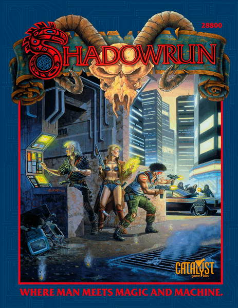 Shadowrun 1st Edition Hardcover (reprint) Main image
