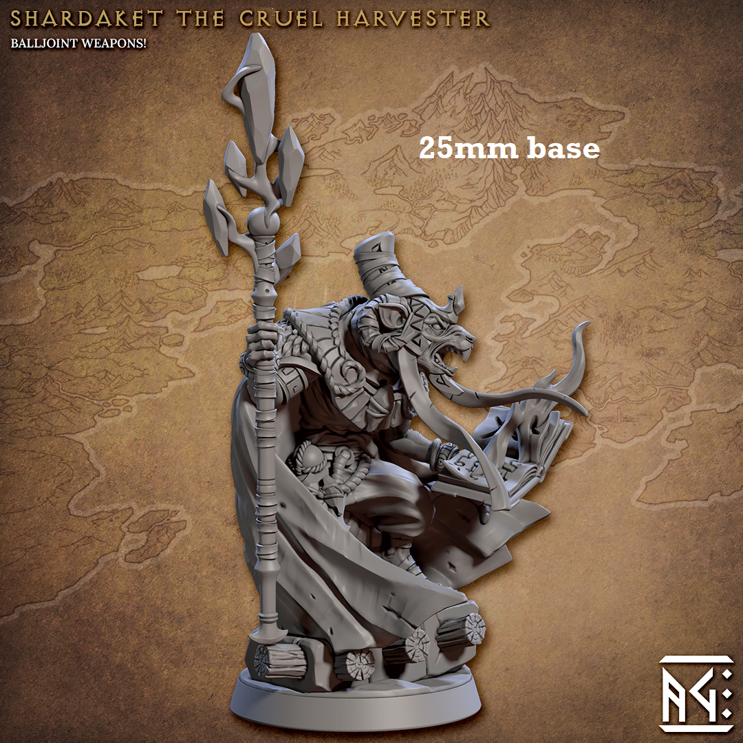 Shardaket, the Cruel Harvester (Male Ratkin Sorcerer) Main image