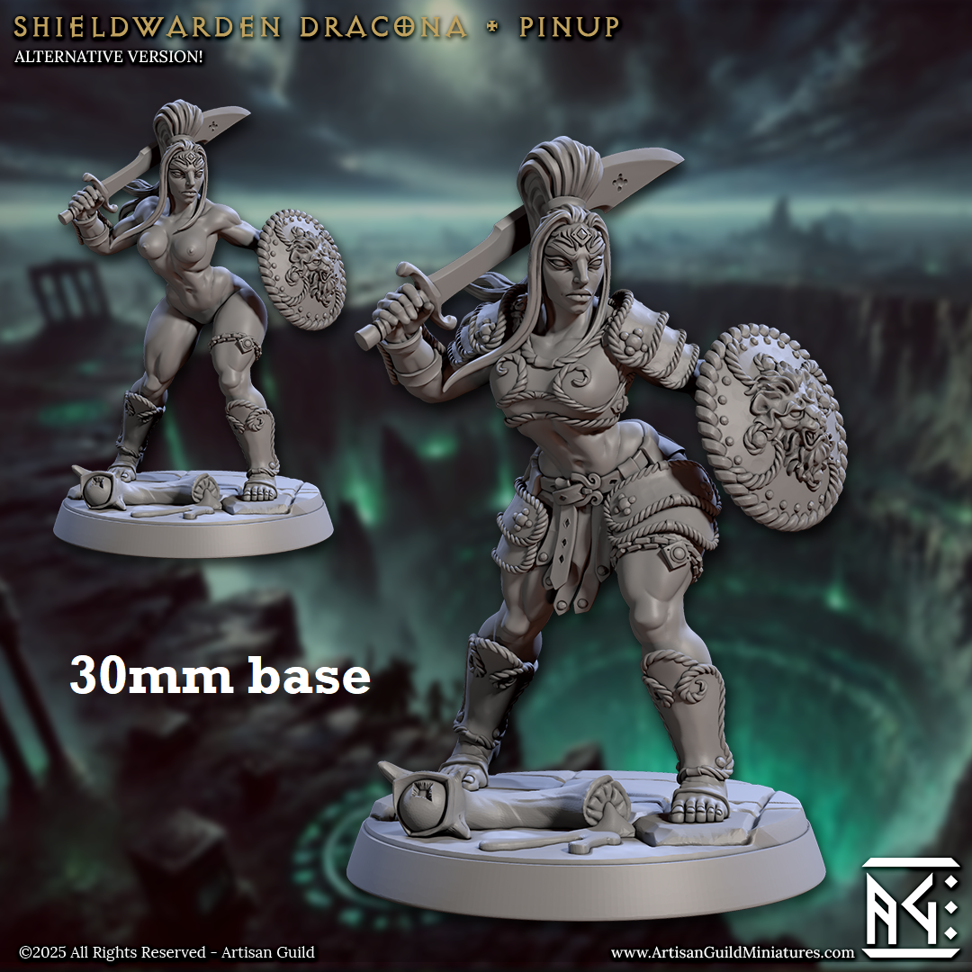Shieldwarden Dracona (Female Human Fighter) Main image