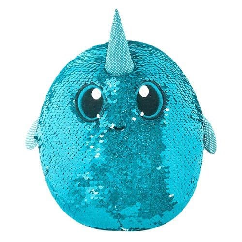 Shimmeez - 8" plush - Single plush - Select Figure(s) Arlo Narwhal