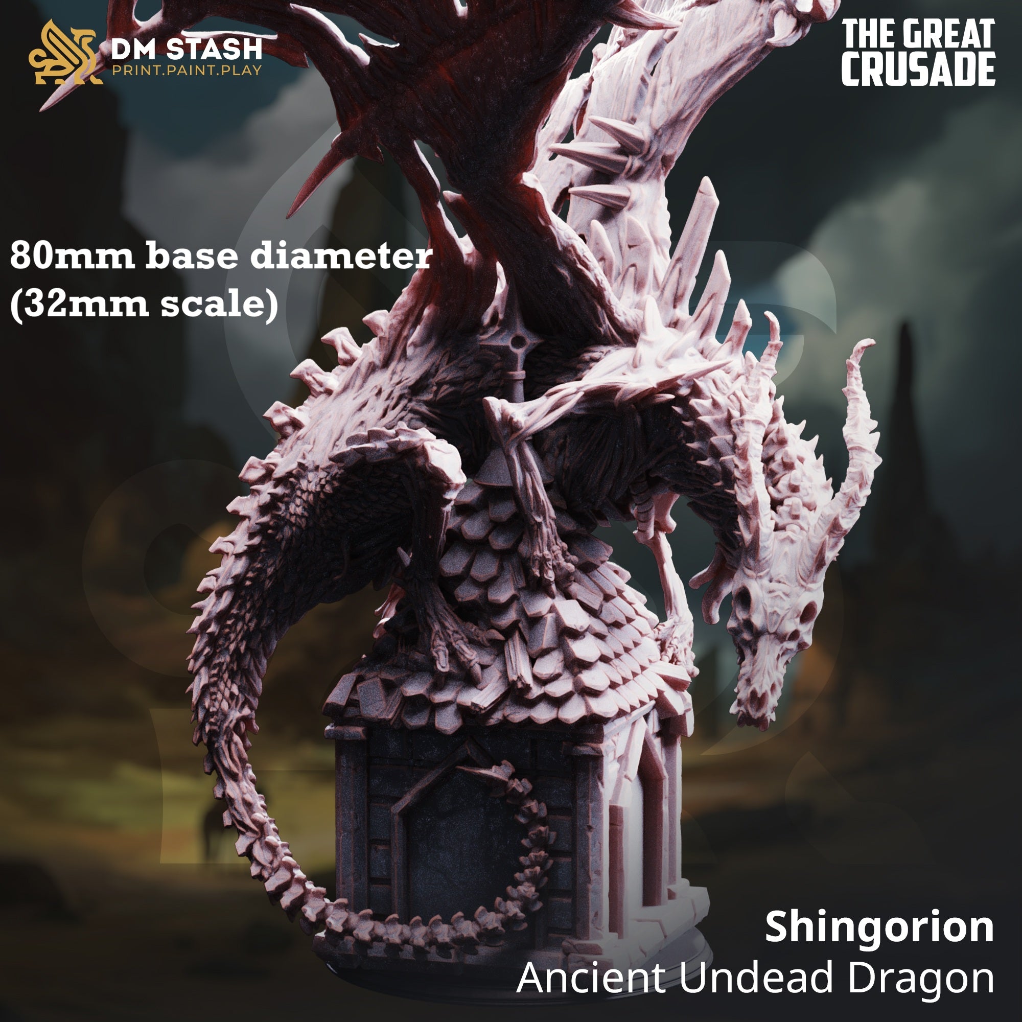 Shingorion, Ancient Undead Dragon (Zombie / Wight) Main image
