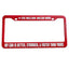 Six Million Dollar Man License Plate Frame