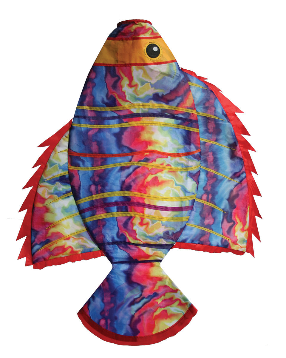 36" Tie Dye Angel Fish Windsock