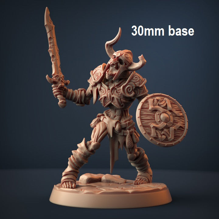 Skutagaard Draugr Skeleton Warrior: Base Sculpt A