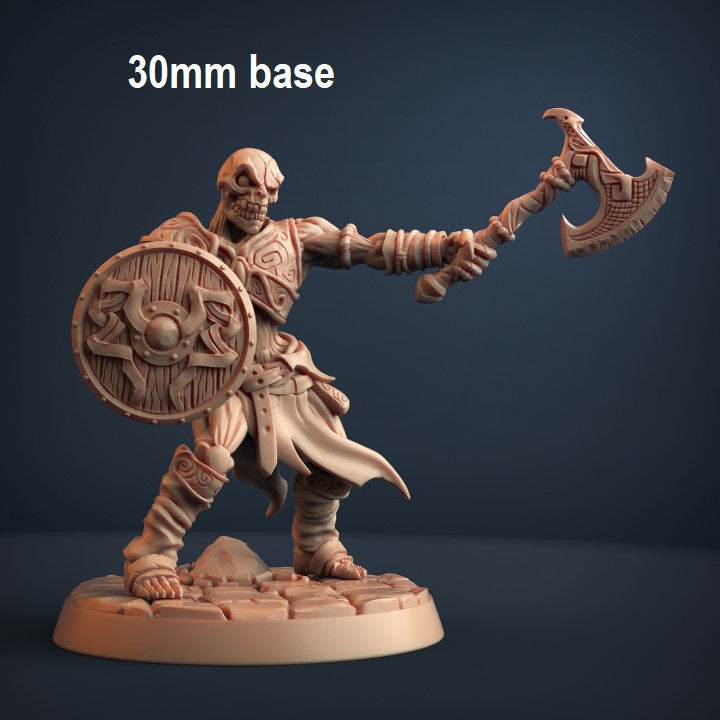 Skutagaard Draugr Skeleton Warrior: Base Sculpt B -